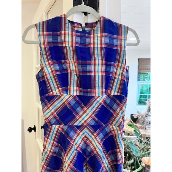 Vintage Early 70's Short Plaid Dress, Rare Find - Size Small - Picture 4 of 6